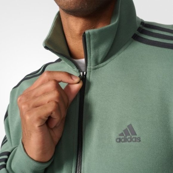 adidas Co Relax Ts Green Tracksuit Jacket & Pants - Picture 2 of 16